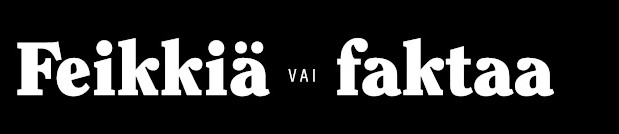 Feikkiä vai fakta logo